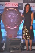 Sania Nehwal unveils Titan watches new range in Taj Land_s End, Bandra, Mumbai on 6th July 2011 (17).JPG